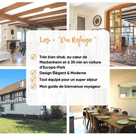 Le Refuge "Domaine Harmonieux" 30 Min Europa-Park Villa Mackenheim Exterior foto
