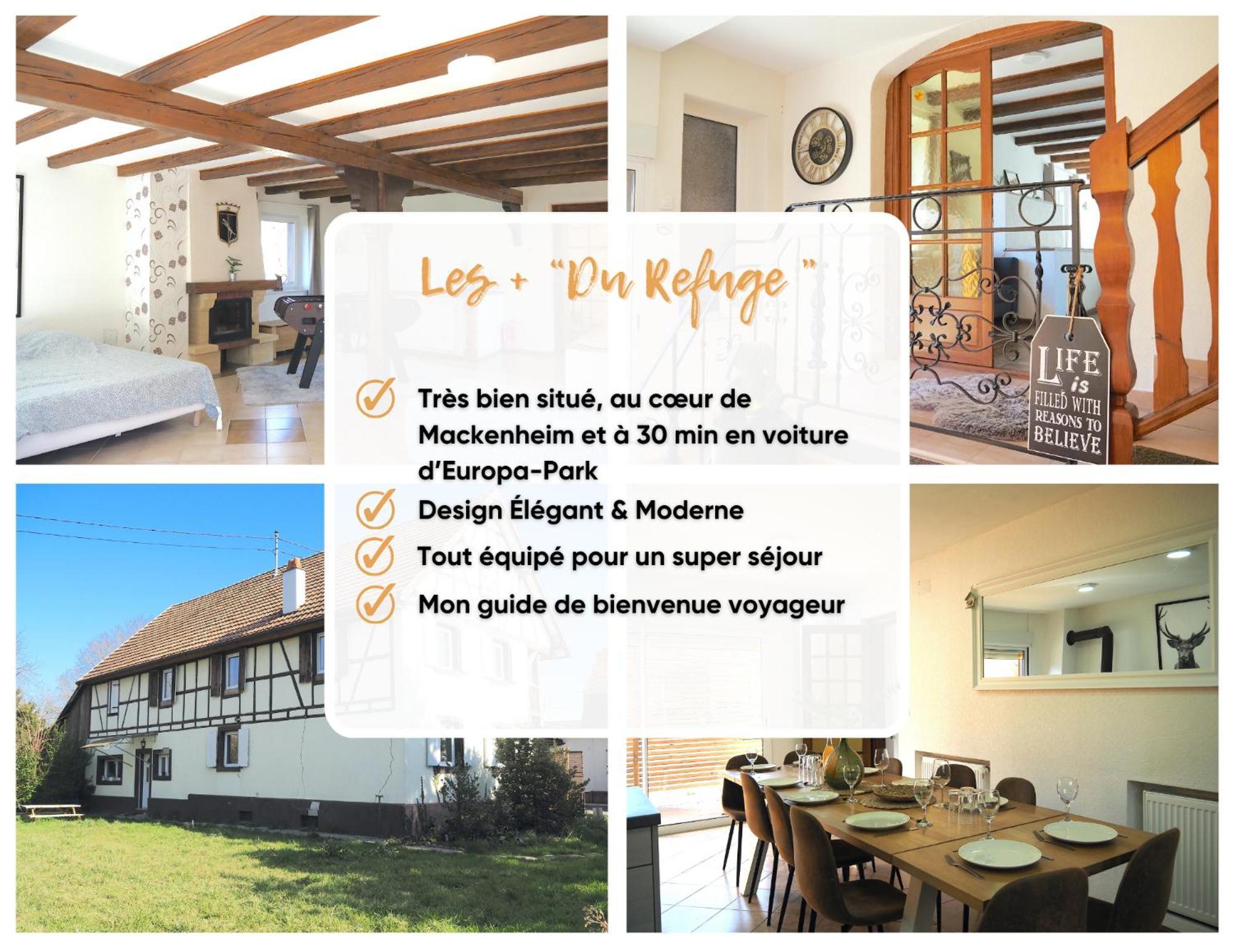 Le Refuge "Domaine Harmonieux" 30 Min Europa-Park Villa Mackenheim Exterior foto
